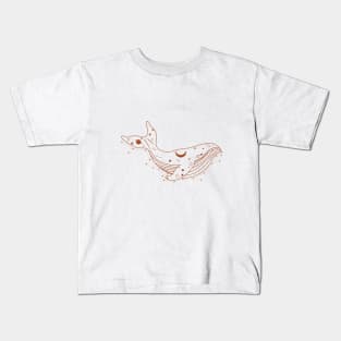 Mystic & Celestial Whale Kids T-Shirt
